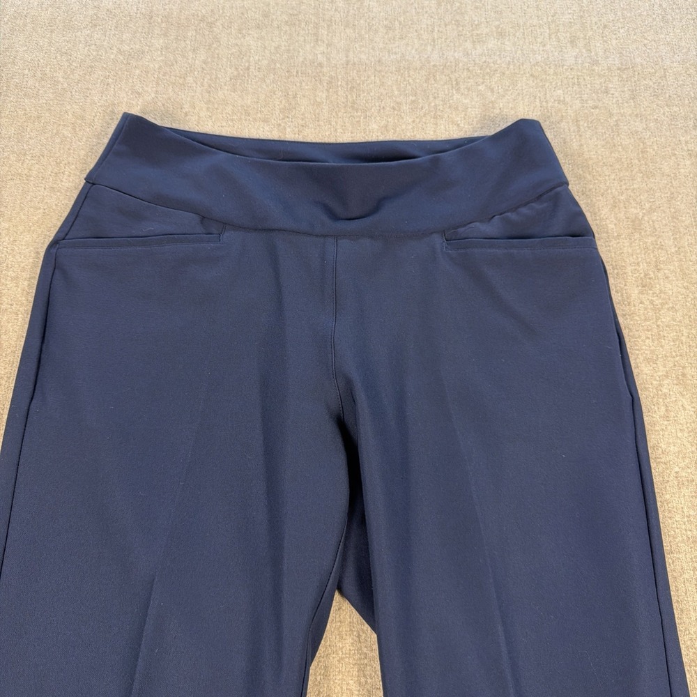 ADIDAS Golf Ankle Pants Women's Small Navy Blue Athletic Stretch Pockets